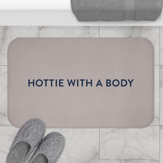 Hottie with a Body Bath Mat